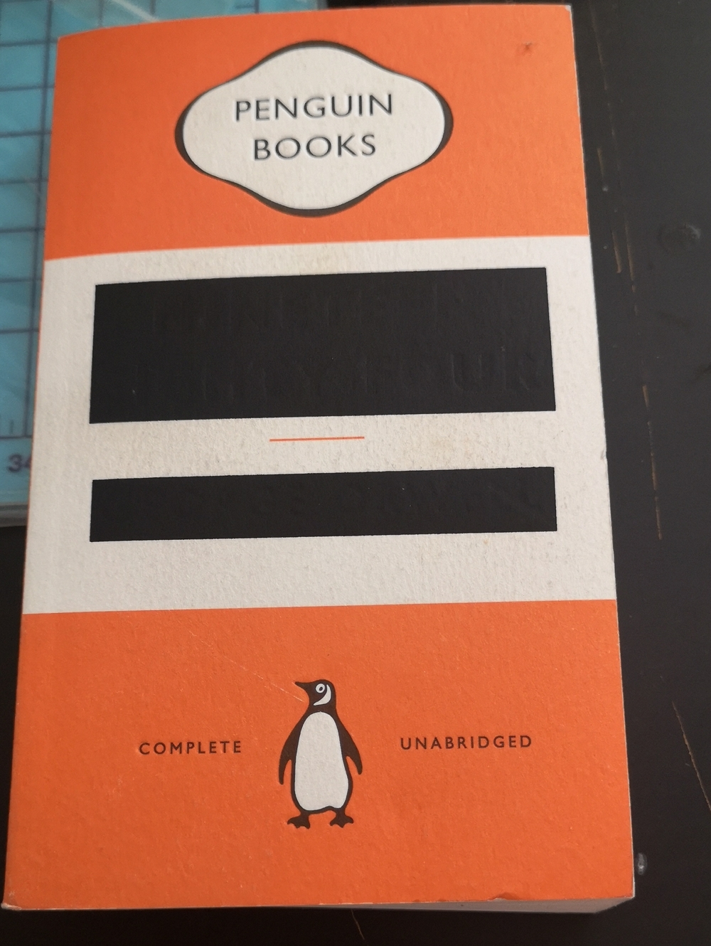 Ninteen Eighty-Four Penguin Books Classic Orange Paperback